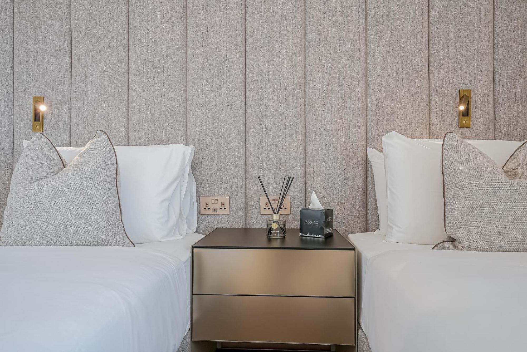 Ferienwohnung Modern 2Br High Floor Haven In Vida Dubai Marina Exterior foto