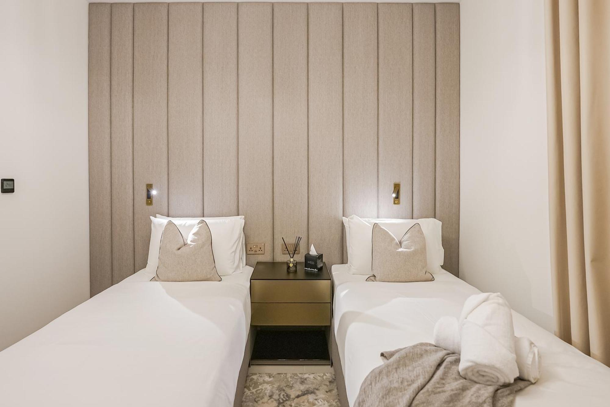 Ferienwohnung Modern 2Br High Floor Haven In Vida Dubai Marina Exterior foto