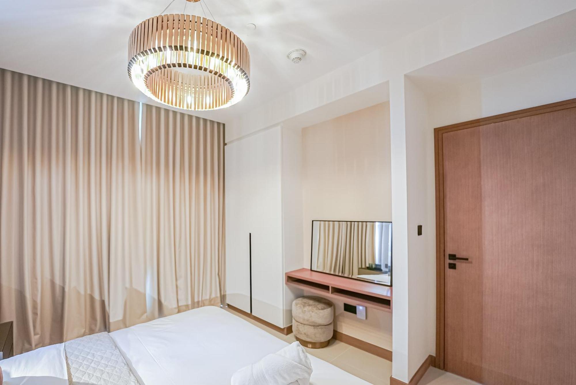 Ferienwohnung Modern 2Br High Floor Haven In Vida Dubai Marina Exterior foto