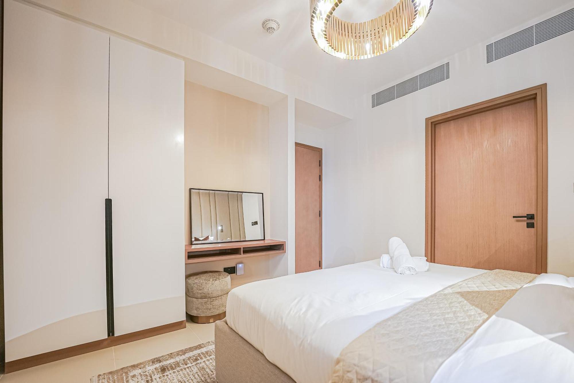 Ferienwohnung Modern 2Br High Floor Haven In Vida Dubai Marina Exterior foto